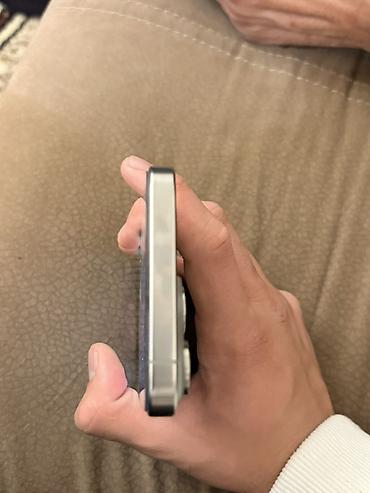 note 7 pro: Ayfon 16 pro max idyal veziyyetdə, titan rəngi pil 91 telefonun — 2