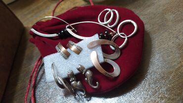 Серебряные серьги: Серебряные серьги, Проба 925, Агат, Женские, Новый — 6