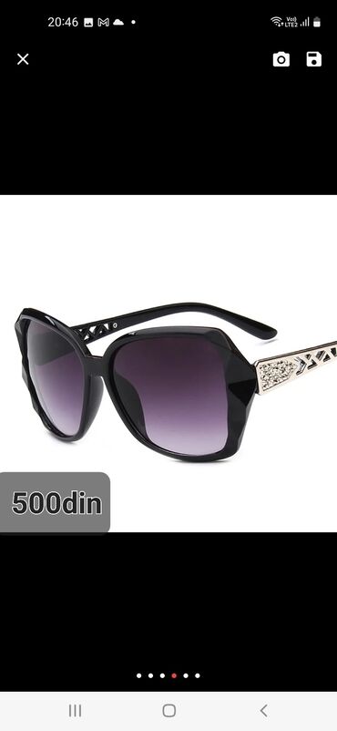 naocare fly london: Sunglasses, color - Black