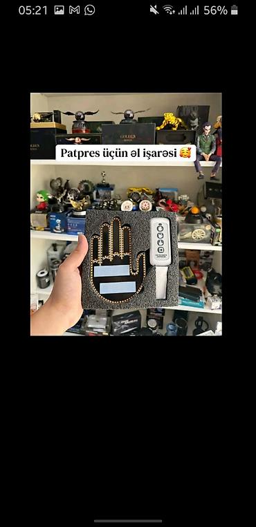 led lupa h4: Patpres üçün LED əl işarəsi - Patpres üçün işıqlandırılan “əl” — 1