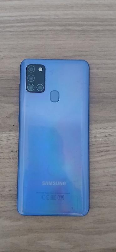 samsung tab s6: Samsung Galaxy A21S, 64 GB, rəng - Mavi, Barmaq izi — 3