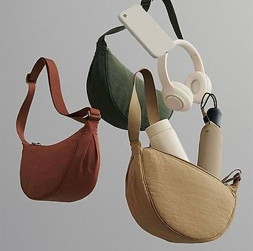 Поясные сумки, бананки: Поясная сумка, бананка, Uniqlo, Новый, Материал: Брезент, Унисекс — 1