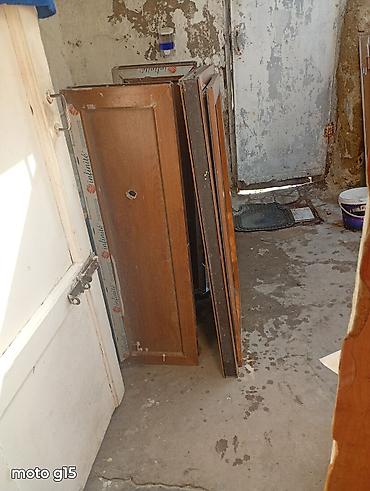 dolab skaf: Mebel qapıları dəsti – təbii ağac görünüşlü.Kombi üçün plastik . - — 2