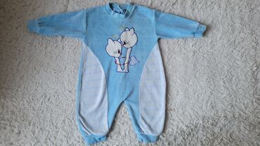 Jumpsuits: 62-68, color - Light blue