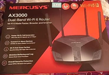 sazz modem satilir 2017: Mercusys mr80x Qiyməti 110 AZN Yenidi Barterde Mümkündü Qiymetine — 1