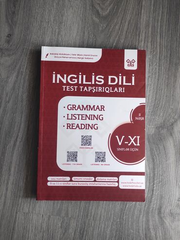 3 cü sinif ingilis dili test: 2023 İngilis dili Hədəf test toplusu. Yaxşı vəziyyətdədir