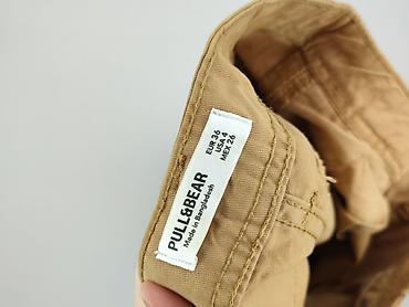 czarne cargo pull and bear: PULL&BEAR, Spodnie cargo damskie, rozmiar S — 4