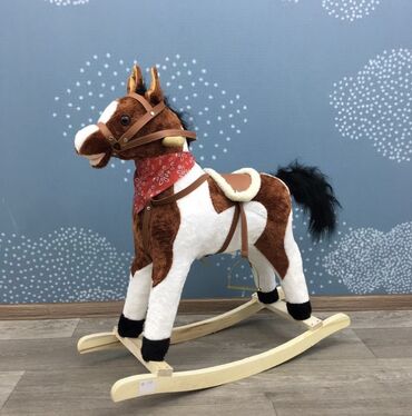 Oyuncaqlar: Детская лошадь качели — 4