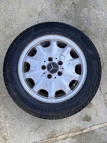 teker 15 lik: İşlənmiş Disk təkər Mercedes-Benz 195 / 65 / R 15, 5 Boltlu — 2