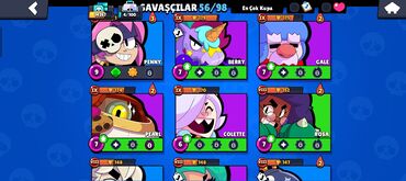 İT, komputerlər, əlaqə: Brawl Stars hesabı – detallı oyun profili Ümumi: - Profil adı — 9