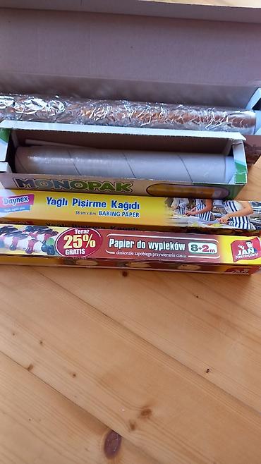 xonca dekor isleri: Mətbəx üçün qablaşdırma dəstləri Məhsullar: - Monopak Aluminium Foil — 1