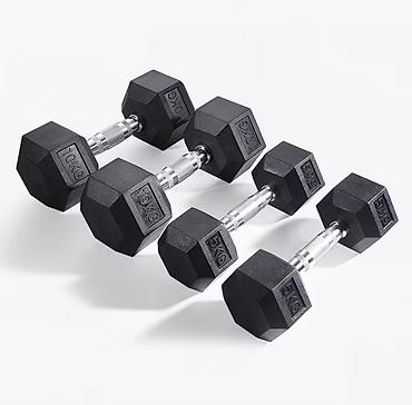 Гантели: Резиненные гантели 💪🏻 ▫️высококачественные ▫️безопасные — 6