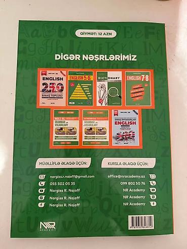 dil: İngilis dili 5-ci sinif, 2023 il — 2