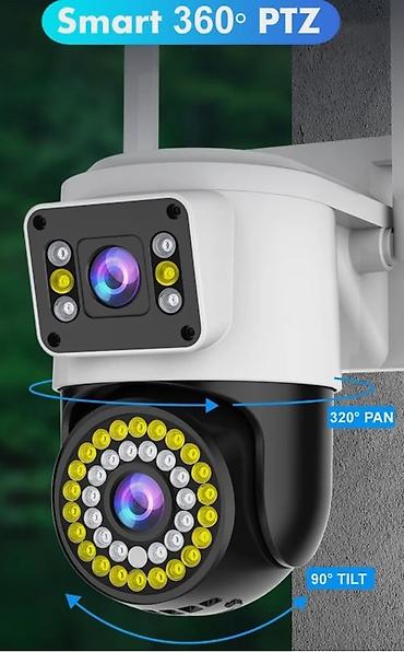 web camera: Wi Fi камера 4 Мегапиксельная с двойным объективом Имя: WiFi IP — 4