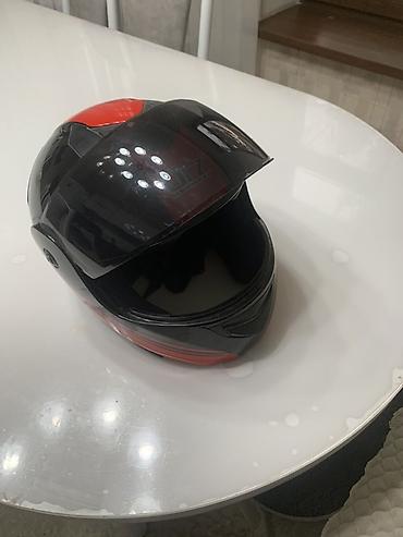 black ice: Мотошлем ORZ Helmets, открытого типа (Jet) с откидным затемнённым — 2