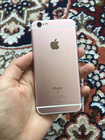 realme gt 6 цена в бишкеке: IPhone 6s, Колдонулган, 16 ГБ, Rose Gold, Стилус, 95 %