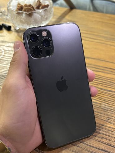 apple iphone 8 plus: IPhone 12 Pro, 256 GB, Qara, Barmaq izi, Simsiz şarj, Face ID