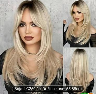 Perike i klipse: Perike – više modela i dužina - Tip: ženske modne perike sa dugim — 46