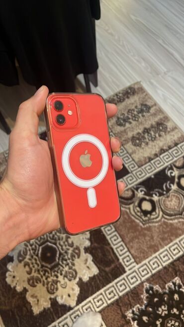 iphone 12 dubay varianti: IPhone 12, 128 ГБ, Красный, Беспроводная зарядка, Face ID, С документами