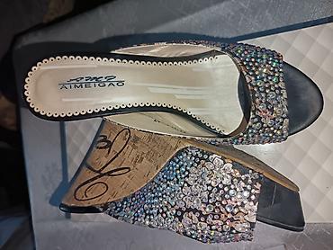 sabolar: AIMEIGAO qadın platforma tapançaları (wedges) - Model: AIMEIGAO açıq — 1
