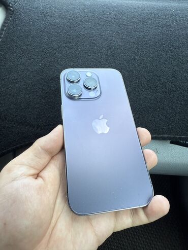 купить айфон 5 бу: IPhone 14 Pro, Колдонулган, 128 ГБ, Коргоочу айнек, Каптама, Куту, 84 %