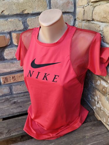 trenerke od mokre likre: Nike, S (EU 36), Lycra, color - Red