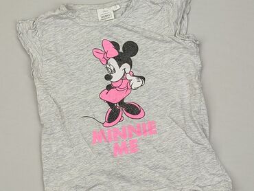 koszulki dziewczęce 146: Koszulka, Disney, 8 lat, 122-128 cm, stan - Dobry