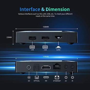 DVD i Blu-ray plejeri: Android boks X96 M200- S905X5M- 4GB-BT 5x- Android 14 Garancija na — 3