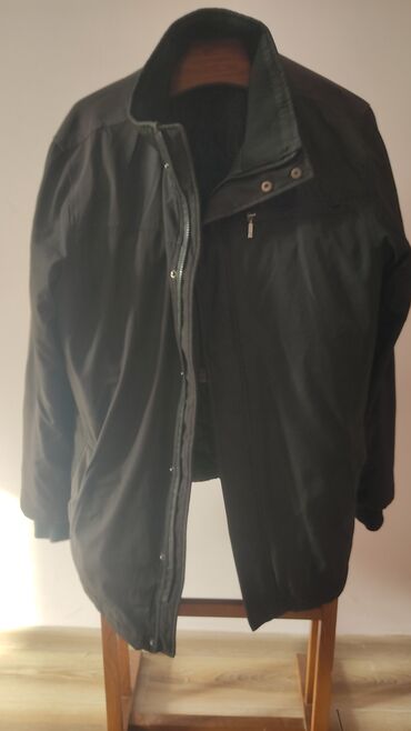 palto muzhskoe 54 razmer: Куртка 7XL (EU 54), цвет - Черный