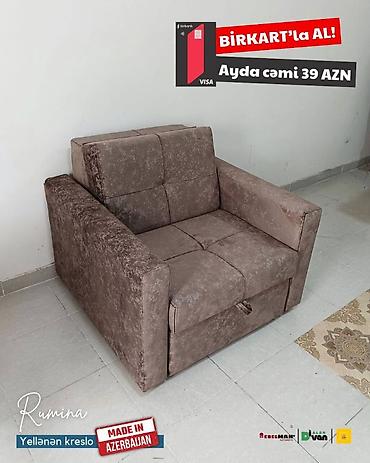 Kreslolar: Yeni, Kreslo-kravat, Parça, Kredit var, Çatdırılma yoxdur — 8