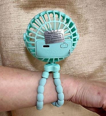 Другие аксессуары для компьютеров и ноутбуков: Вентилятор Octopus BYD001, портативный USB, в виде осьминога, мини — 6