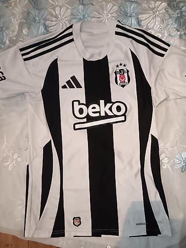 kişi geyimi: Futbolka, Adidas, Standart, rəng - Ağ — 1