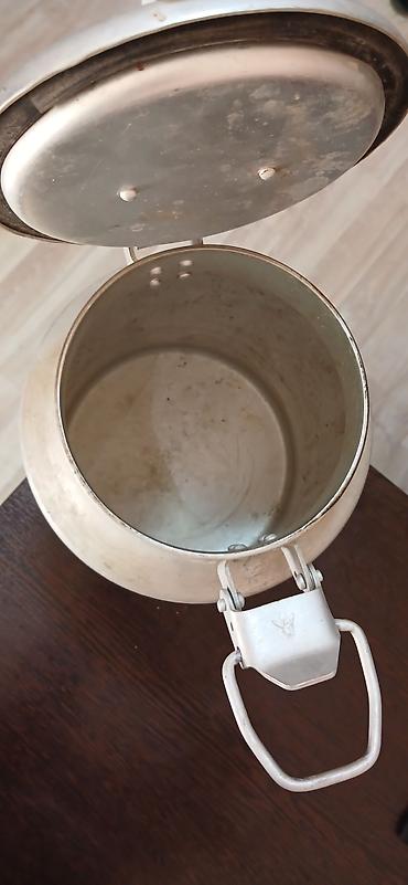 20 litrelik su bidonu: Alüminium süd bidonu / konteyner - Material: qalın, yüngül alüminium — 2