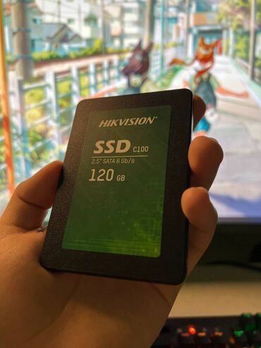 купить ssd: Маалымат алып жүрүүчү, Колдонулган, Hikvision, SSD, 128 ГБ, 2.5", ПК үчүн