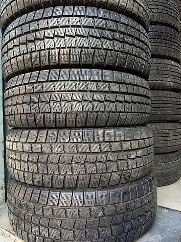 Шины 215 / 60 / R 17, Зима, Б/у, Комплект, Легковые, Япония, Dunlop