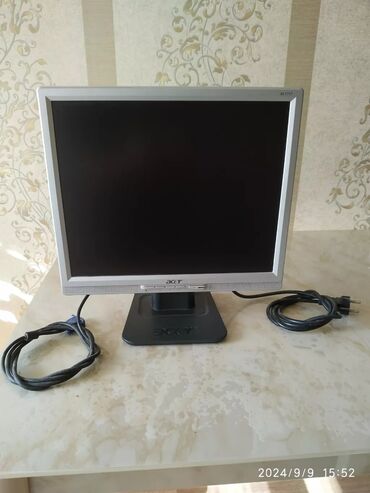 Monitorlar: Acer AL1717 F modelinə aid LCD monitor. Ofis və ya ev istifadəsi üçün — 6