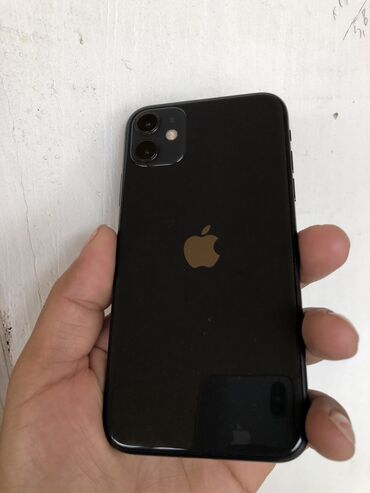 Apple iPhone: IPhone 11, 64 ГБ, Черный, Чехол, 100 %