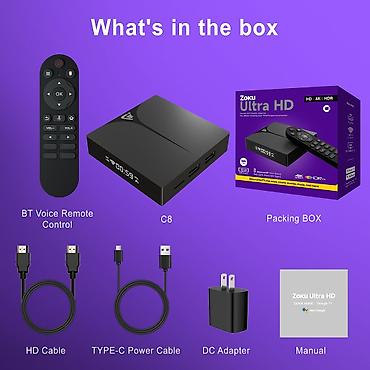 wifi modemi: Zoku Ultra HD C8 – Smart TV Box sa Google TV Uz ovaj fenomenalan — 1
