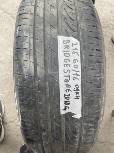 Шины: Шины 215 / 60 / R 16, Лето, Б/у, 1 шт, Легковые, Япония, Bridgestone
