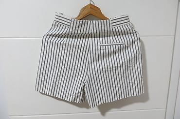 koncani kompleti zara: ZARA prugasti sorts, velicina S, proizvodjac Marocco, potpuno nov — 2