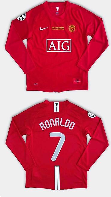 nike corab: Futbolka, Nike, M, rəng - Qırmızı — 1