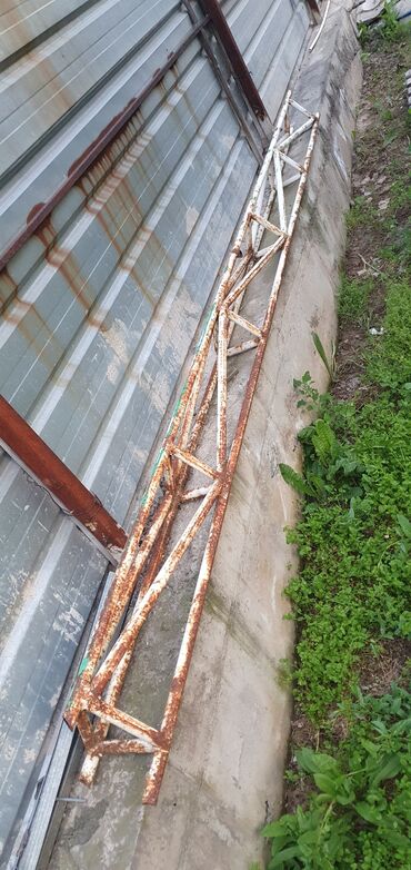 ремонт дрелей: Фермы количества 5 шт. длина 5 метров толсто стеные трубы ценна