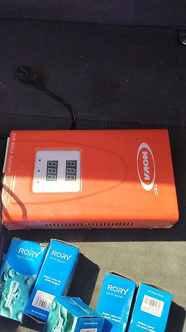 NOVA TEC avtomatik gərginlik tənzimləyicisi (AVR) - Model: DVR-5000VA