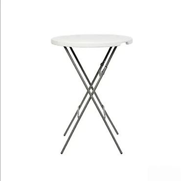 Stolovi: BARSKI STO PRECNIK 80CM NOV STO ZA SVE PROSLAVE I OKUPLJANJA | Cene — 5