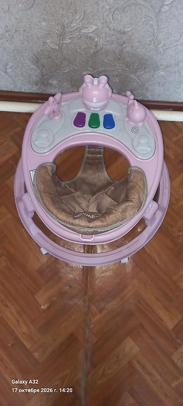 детские хадунок: Детские ходунки Babywalker, сиренево-розовые. - Эргономичное круглое — 2