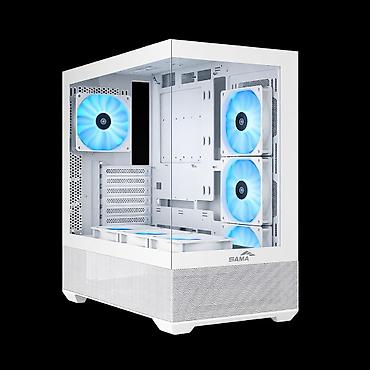 pc case: Корпус ПК, Новый, ATX, цвет - Белый — 1