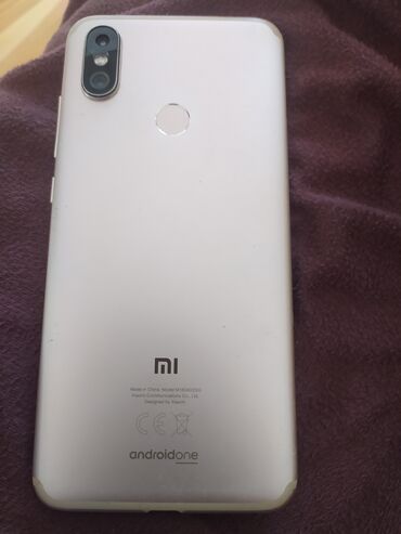 sim kontur gondermek: Xiaomi Mi2A, 64 GB, rəng - Ağ, 
 Sensor, Barmaq izi, İki sim kartlı