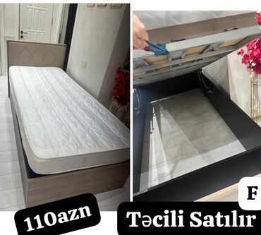 divar daslari qiymeti: İşlənmiş, Təknəfərlik çarpayı, Bazalı, Matras ilə