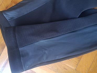 tasne mona: RIVER ISLAND ženske pantalone/leggins crne boje - Model: uske — 2