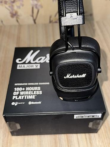 marshall major v: İşlənmiş Simsiz (Bluetooth) Qulaqcıqlar, Marshall, rəng - Qara — 3